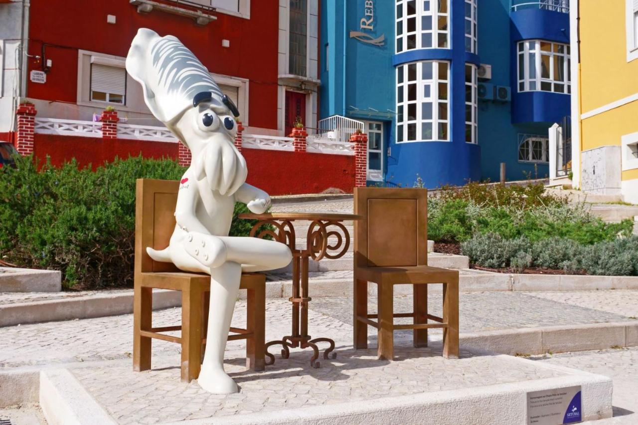 Abesbilico-Zona Central-Ar Condicionado-Perto Praias Setúbal Exteriör bild